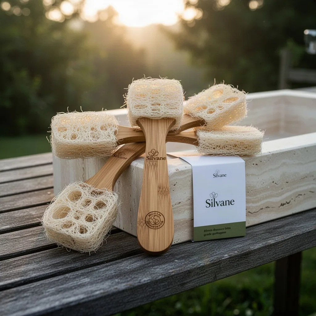 Silvane Moso Bamboo Kitchen Dish Brushes